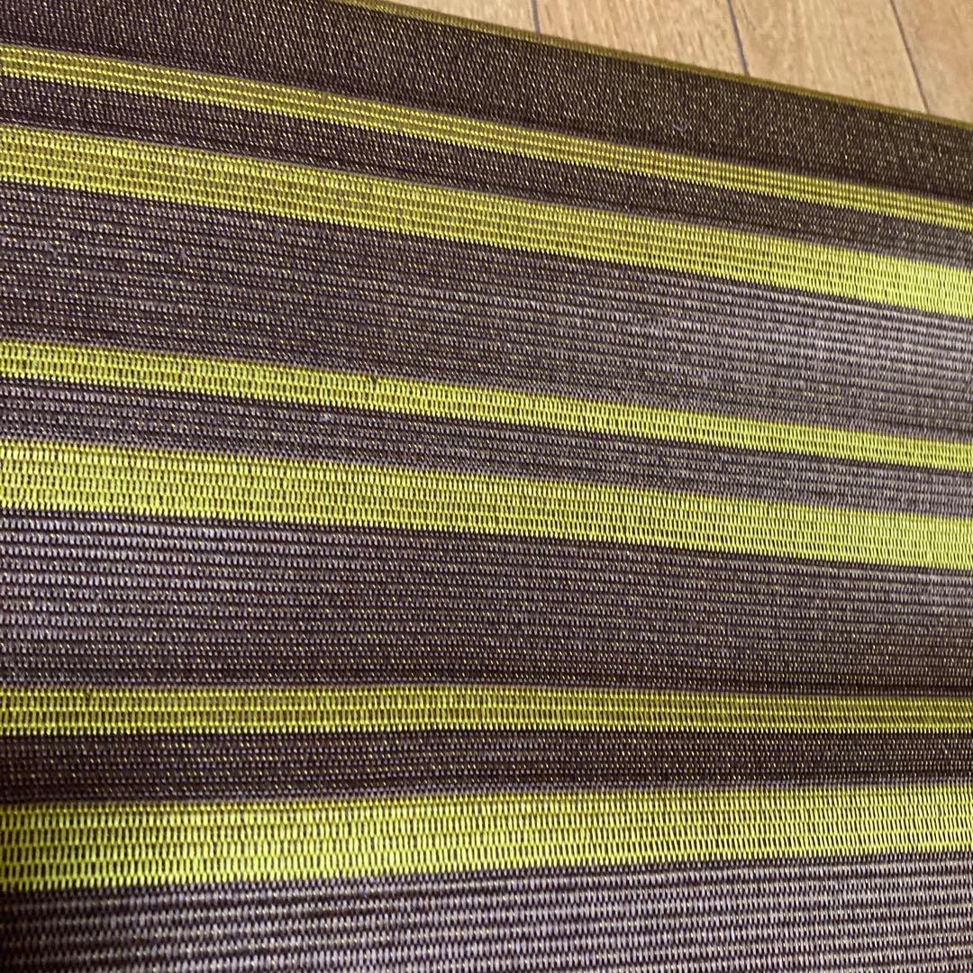 専用です！黄八丈　八寸開き名古屋帯