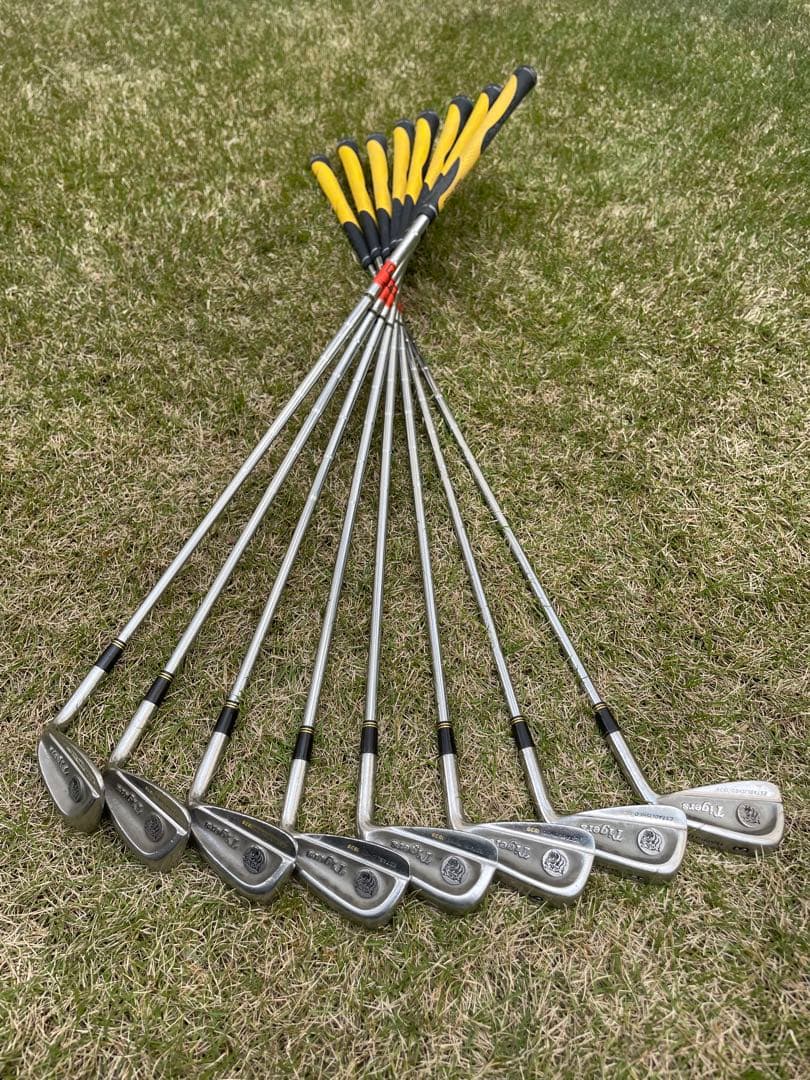 阪神タイガースアイアン9本セット3I〜 9I,PW,SWスチール製　超希少