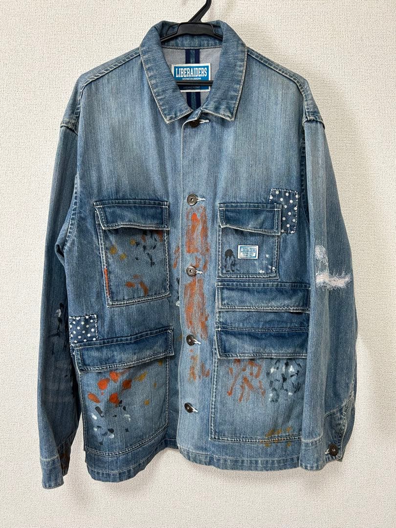 【美品】 Liberaiders リベレイダース　デニムジャケット