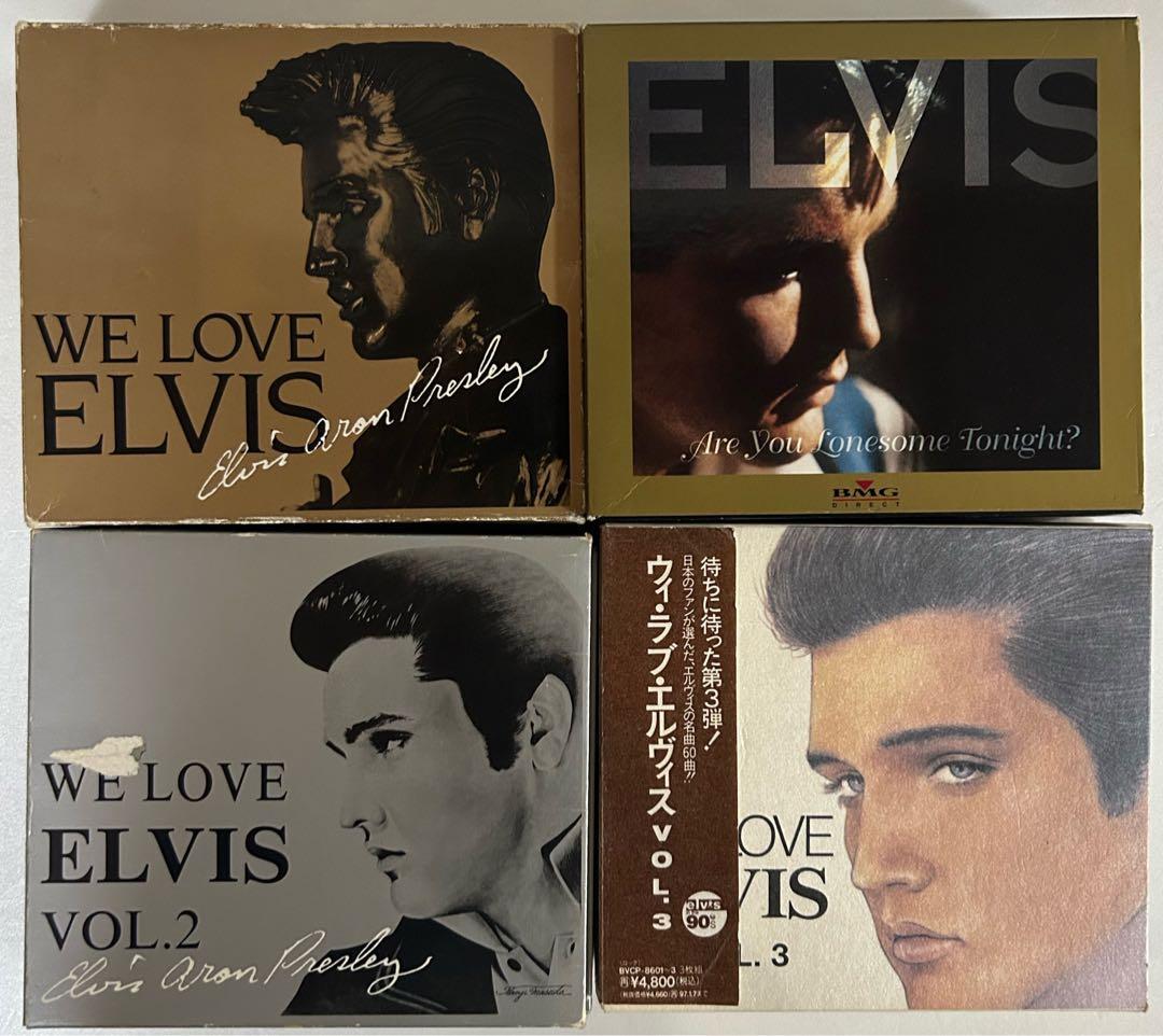 エルヴィス・プレスリー　CD BOX 4つセット　Elvis Presley