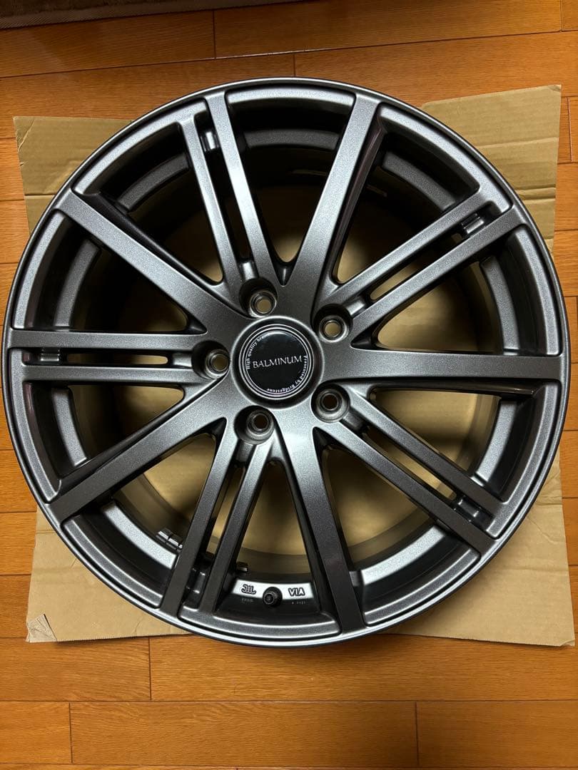 美品 ブリヂストン 17インチ アルミ バルビナ BR10 4本