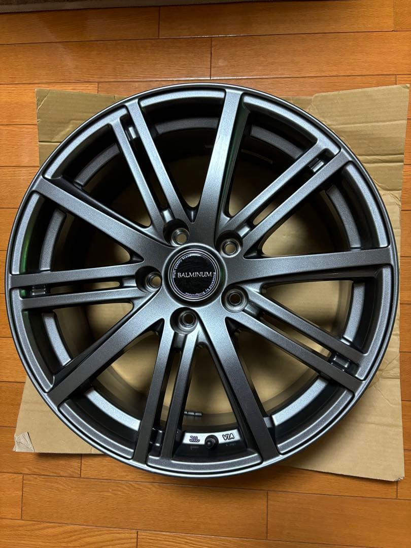 美品 ブリヂストン 17インチ アルミ バルビナ BR10 4本