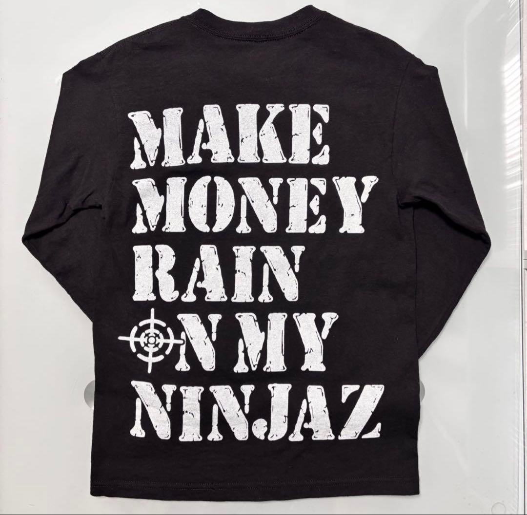 flex wit me ロンT S ブラック yokosquad