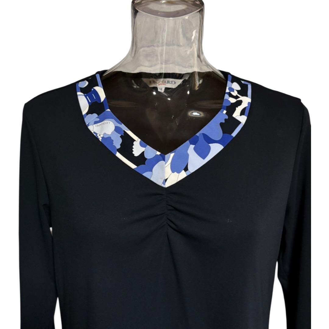 ＊LEONARD ＊薄手のVネック チュニック