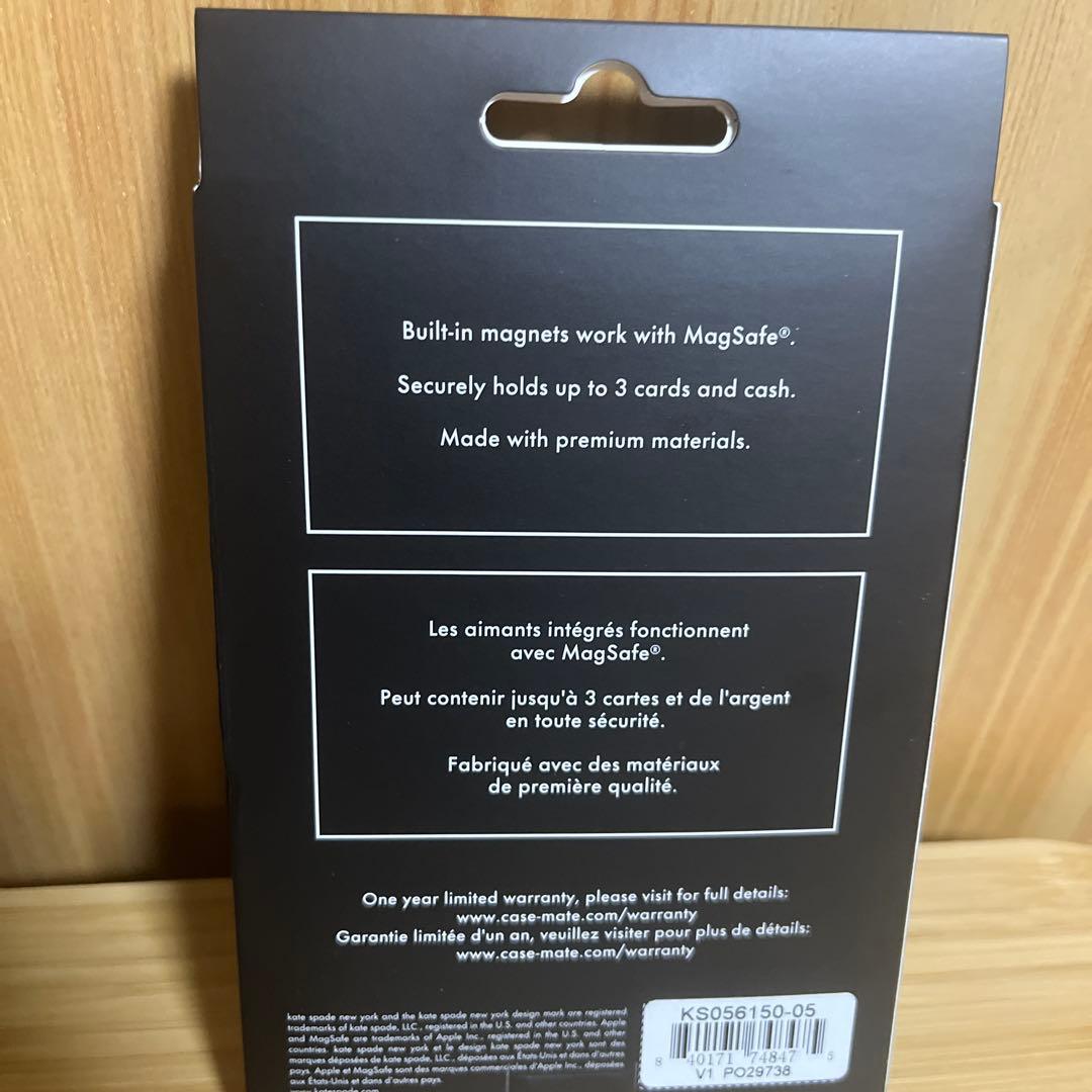 Kate spade MagSafeウォレット　AirPods pro