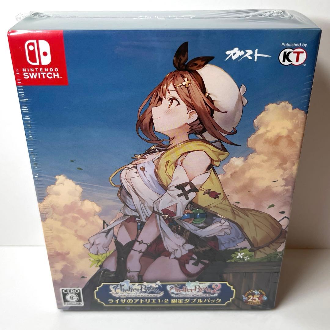 新品未開封 ライザのアトリエ1・2 限定ダブルパック Switch