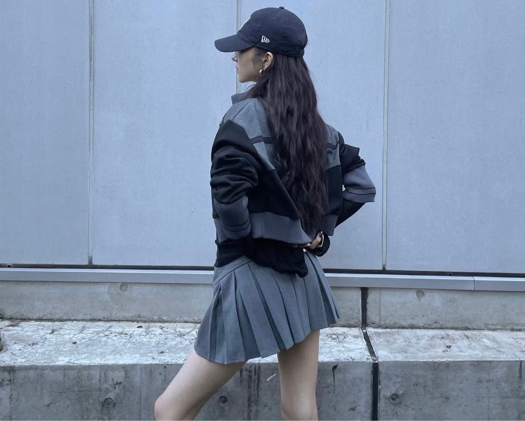 スカート melt the lady back pleats skirt