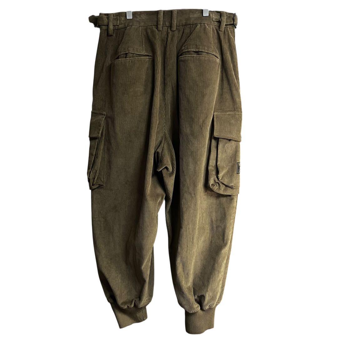 glamb グラム Corduroy Deformed Pants L ブラウン