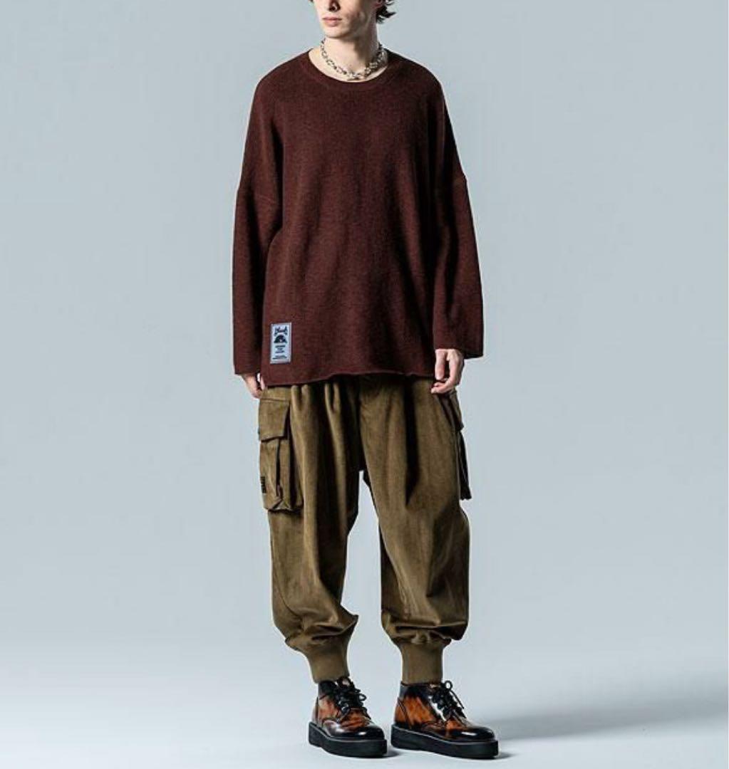 glamb グラム Corduroy Deformed Pants L ブラウン
