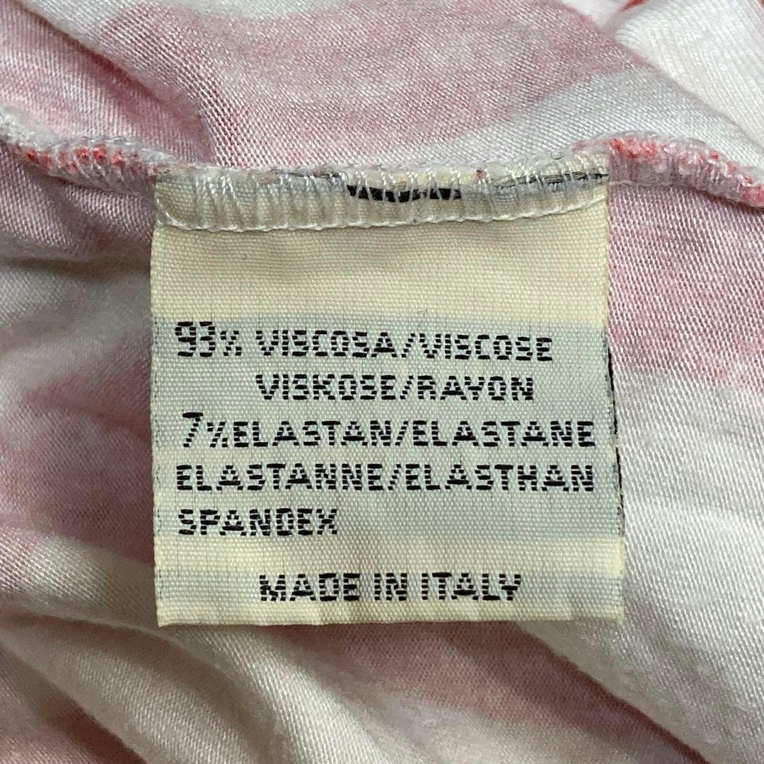 HERMES エルメス カットソー マルジェラ期 赤 ボルデュックリボン SM