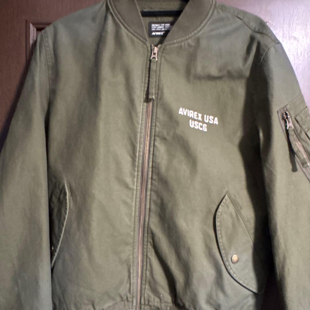 AVIREX フライトジャケット USCG