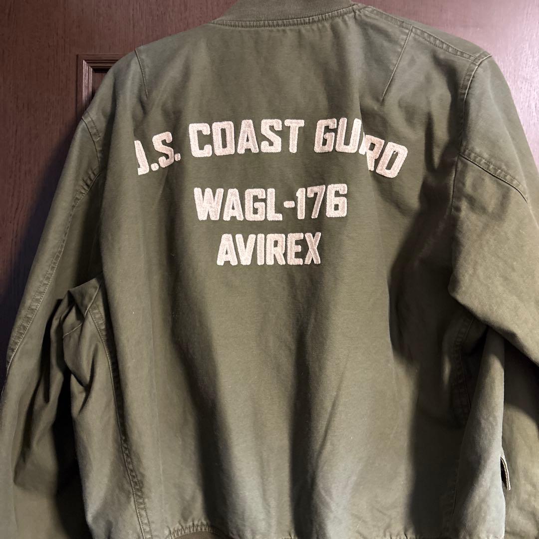 AVIREX フライトジャケット USCG