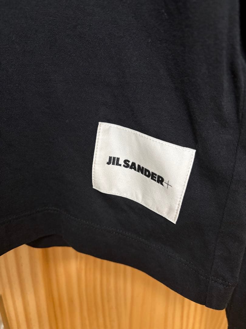 JIL SANDER+ ブラック長袖Tシャツ【一枚】