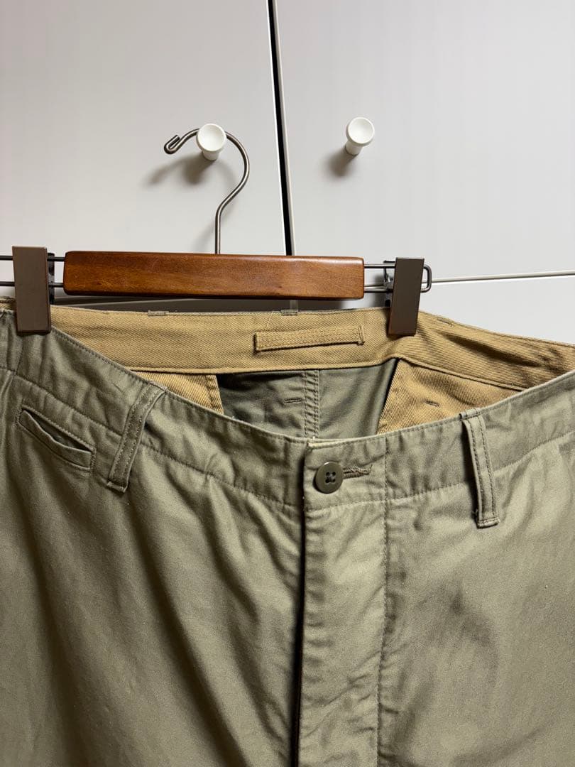 ニ*バ様 ナイジェルケーボン　 BASIC CHINO 着用2回　オリーブ　 サ