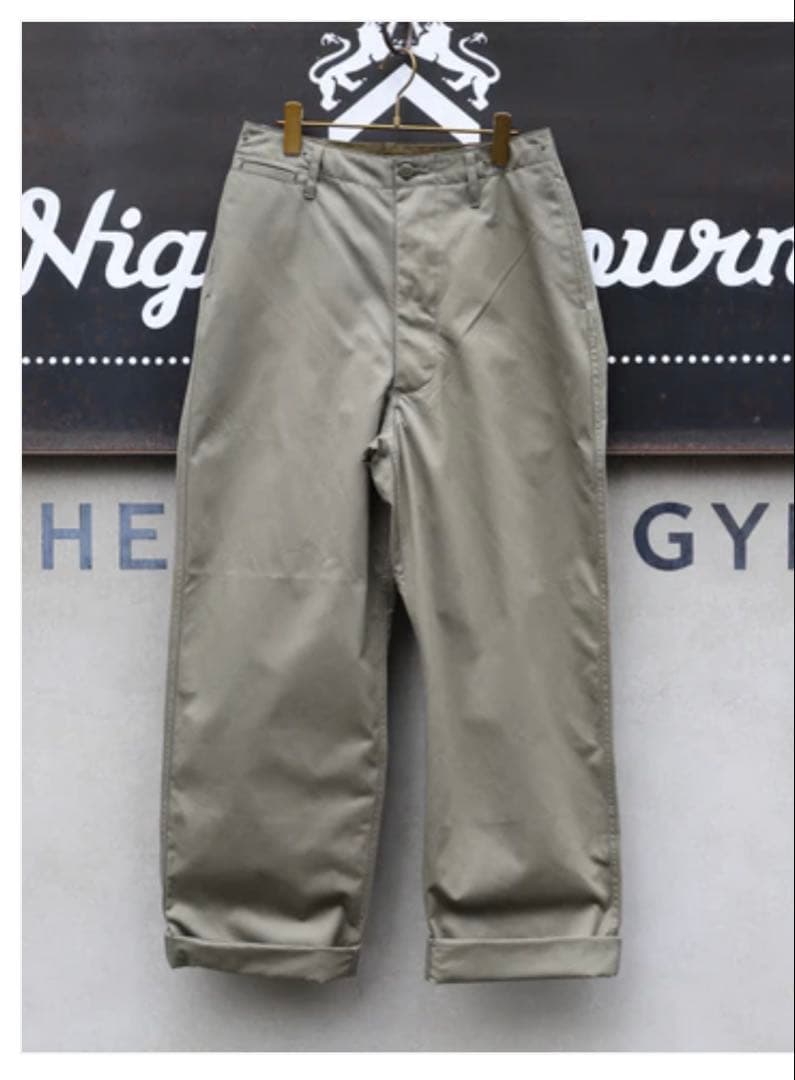 ニ*バ様 ナイジェルケーボン　 BASIC CHINO 着用2回　オリーブ　 サ