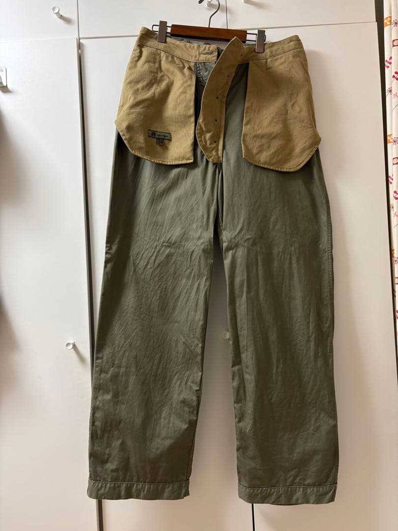 ニ*バ様 ナイジェルケーボン　 BASIC CHINO 着用2回　オリーブ　 サ