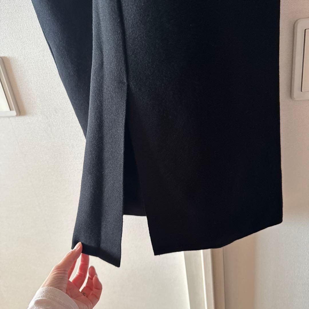 美品　ボールジー　ワンピース　パール　ブラック　36