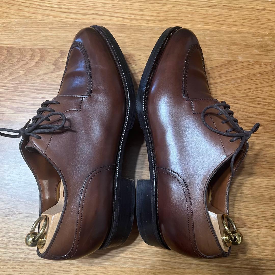 極美品 エドワードグリーン ドーバー 32ラスト 7E ダークオーク Uチップ