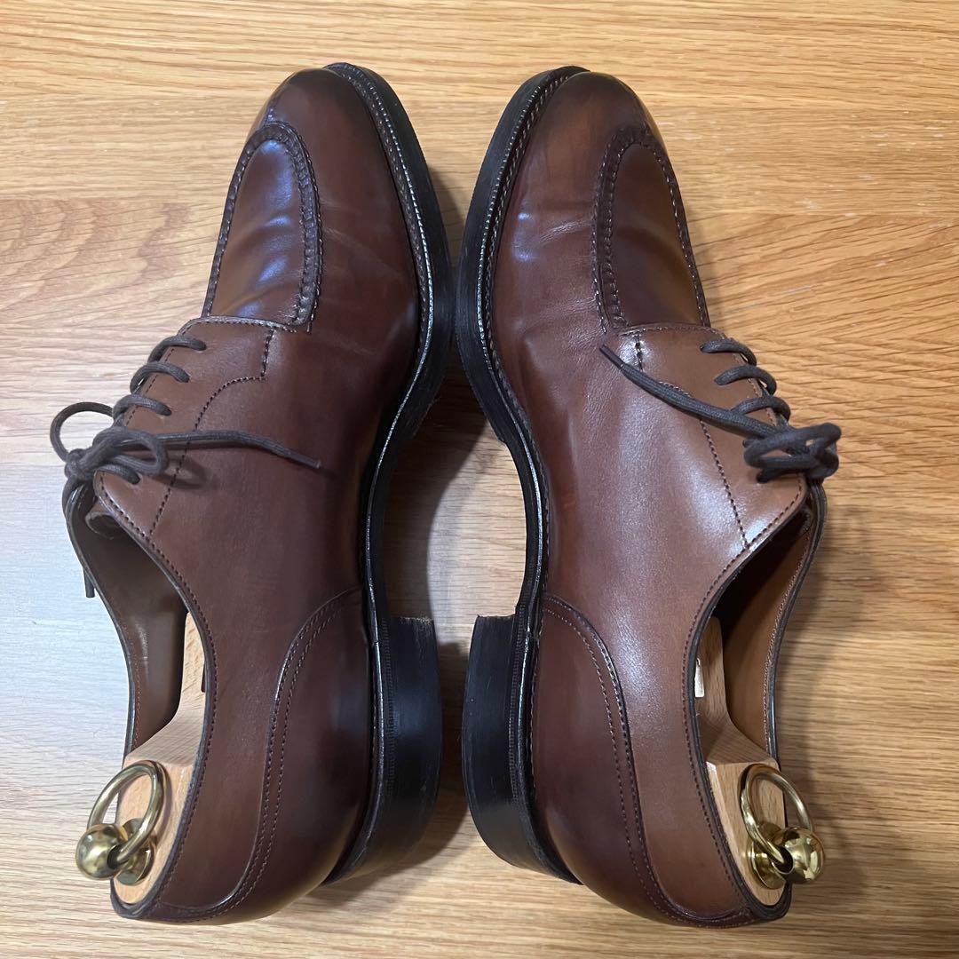 極美品 エドワードグリーン ドーバー 32ラスト 7E ダークオーク Uチップ