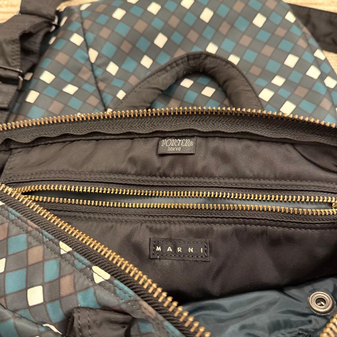 ポーター　×マルニ　2wayヘルメットバッグ