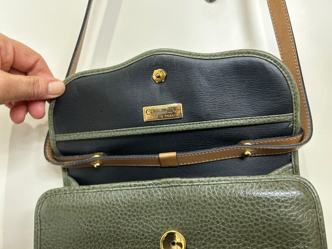 ✨本物✨クリスチャンディオール CDロゴ レザー ハンドバッグ ミニトートバッグ