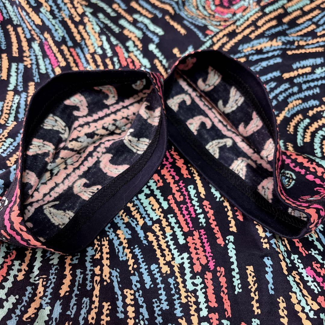 【美品】レオナールファッション　ペイズリー　総柄　カットソー　40 L相当