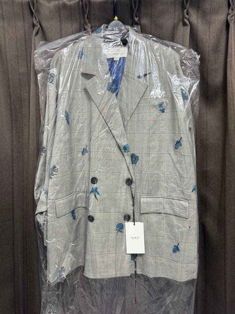 ジャケット・アウター AmeriVINTAGE CHECK FLOWER PAPA JACKET