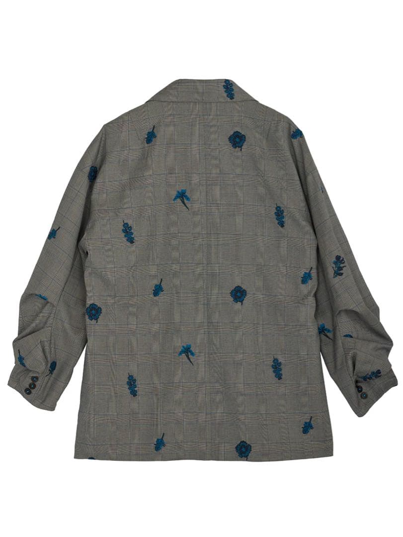 ジャケット・アウター AmeriVINTAGE CHECK FLOWER PAPA JACKET