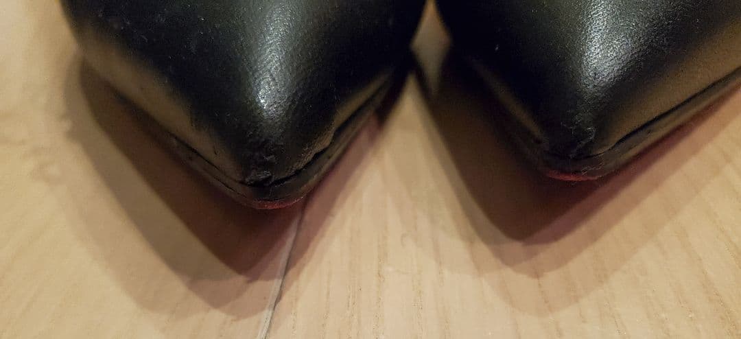 Christian Louboutin ブラック フラットシューズ　美品!!