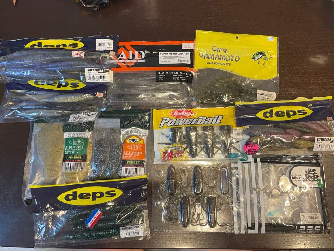 バス釣り　ルアーセット