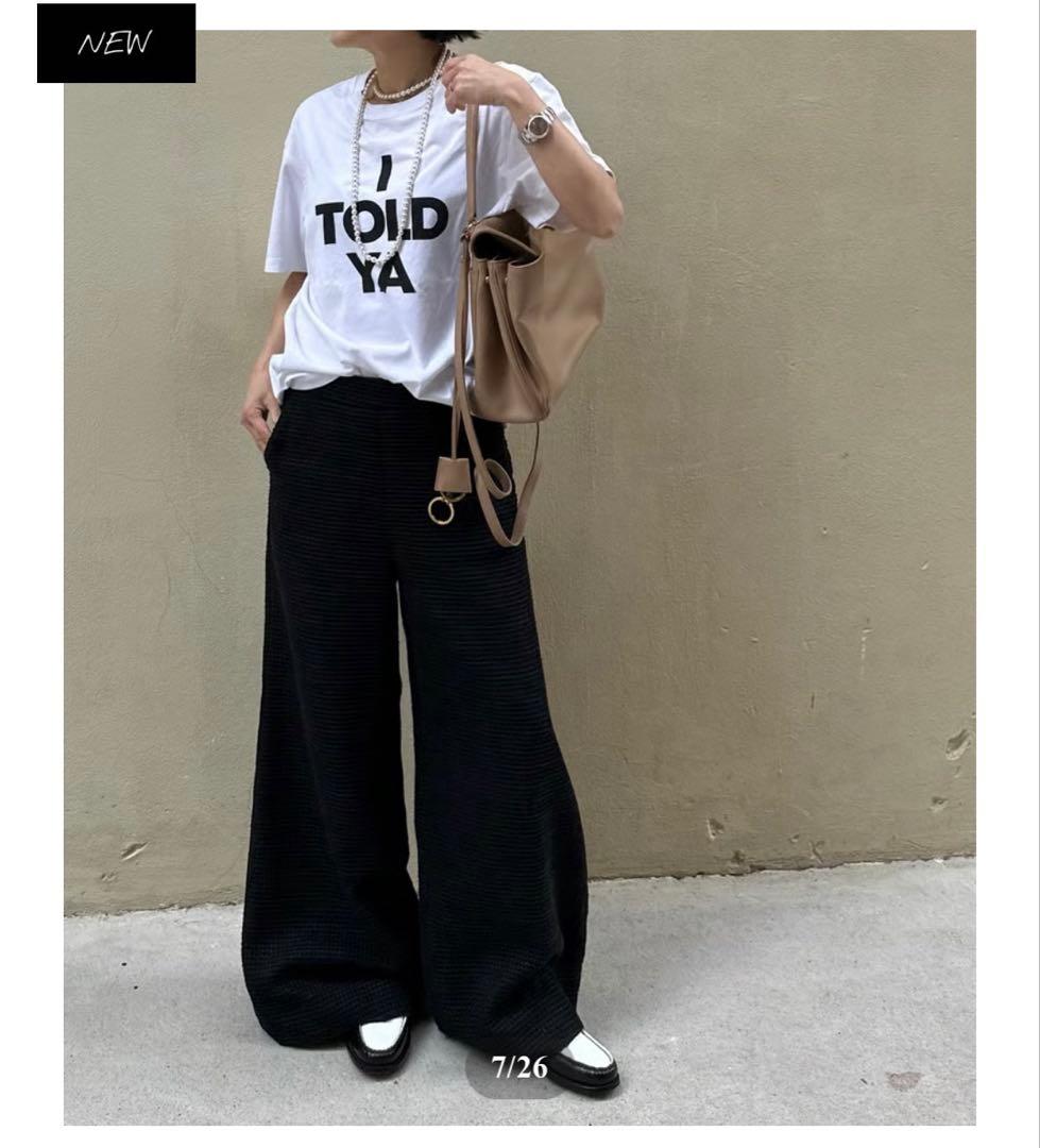 ok.soon オクスンツイードジャケット&ワイドパンツ