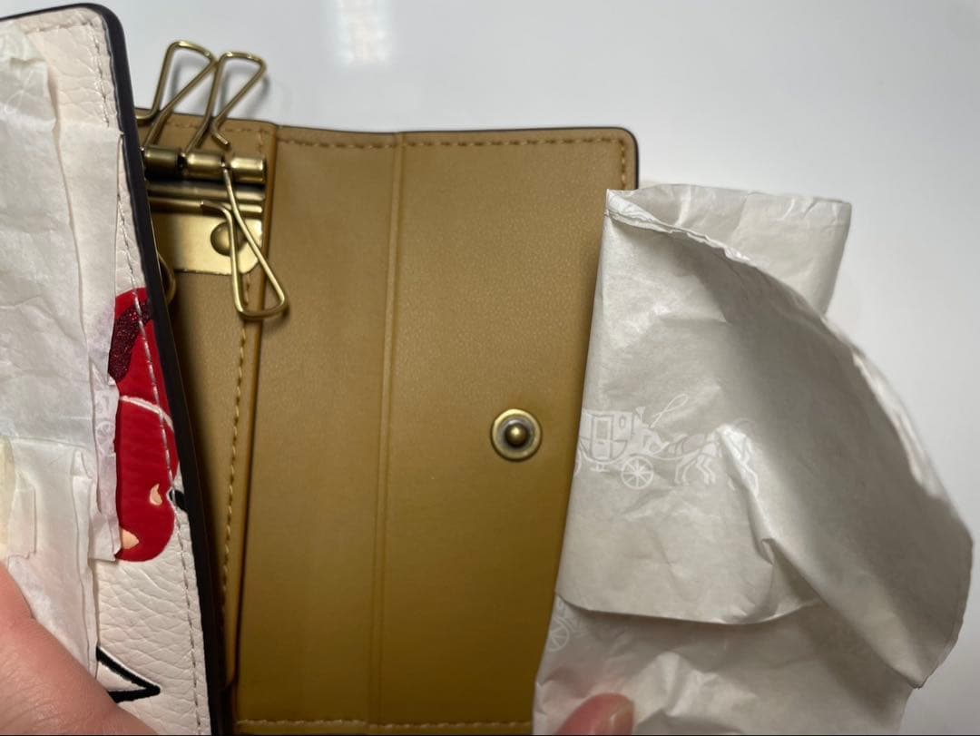 COACH チェリー キーケース