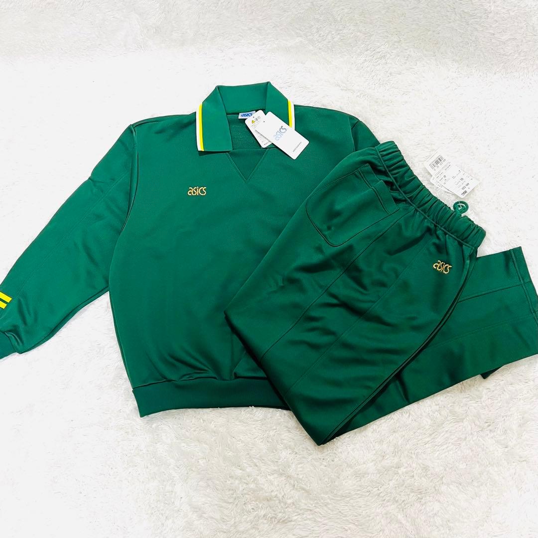 asics アシックス ジャージ 上下セット XLサイズ 新品タグ付き 日本製