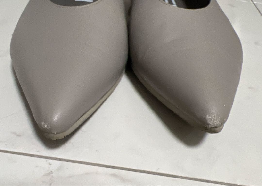 SHISEI シーセイ　36 ポインテッドパンプス　トープ