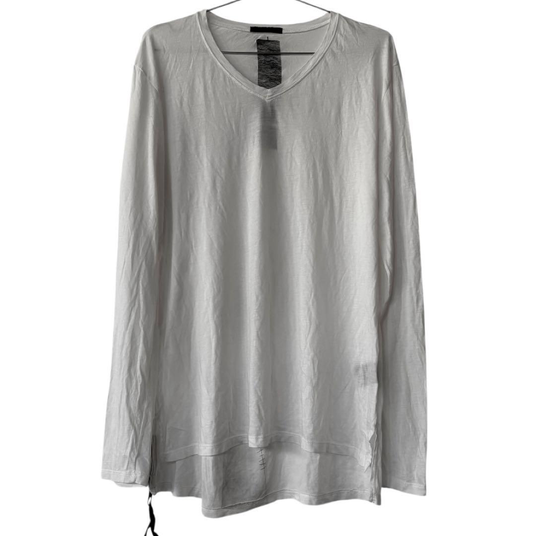 KMRii ケムリ 白 ロンT 長袖 スタッズ