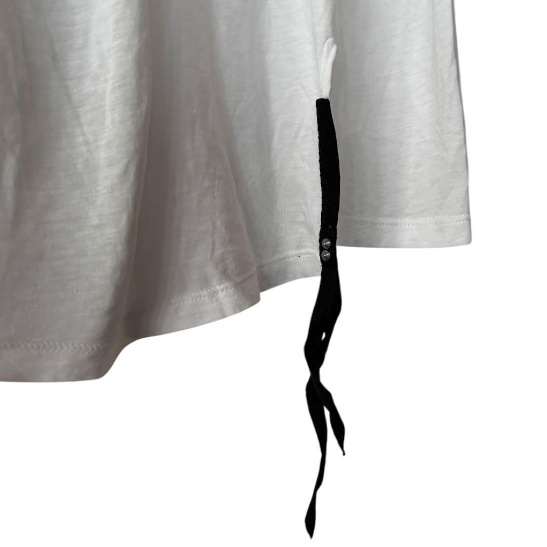 KMRii ケムリ 白 ロンT 長袖 スタッズ