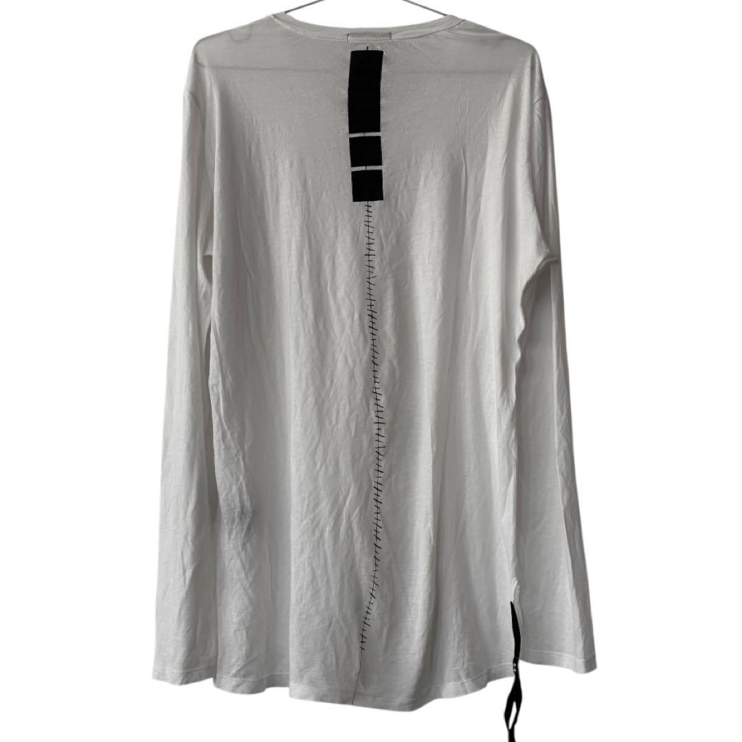 KMRii ケムリ 白 ロンT 長袖 スタッズ