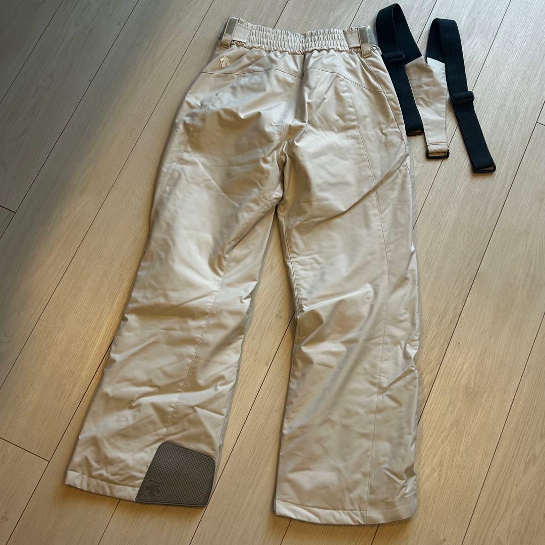 【美品】デサント HEAT NAVIレディース スキーパンツ L