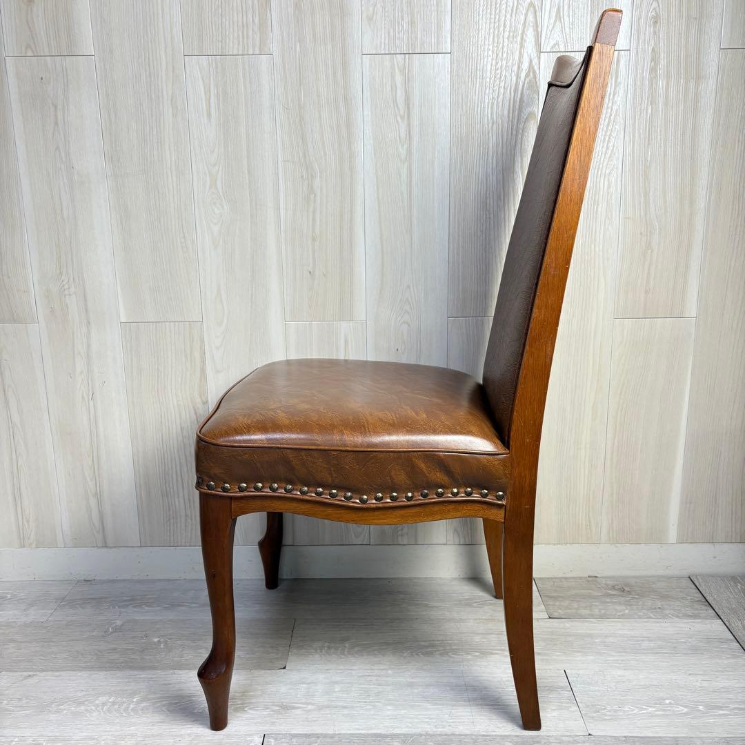 【オールドマルニ】maruni ベルサイユ　猫足　鋲 ハイバック