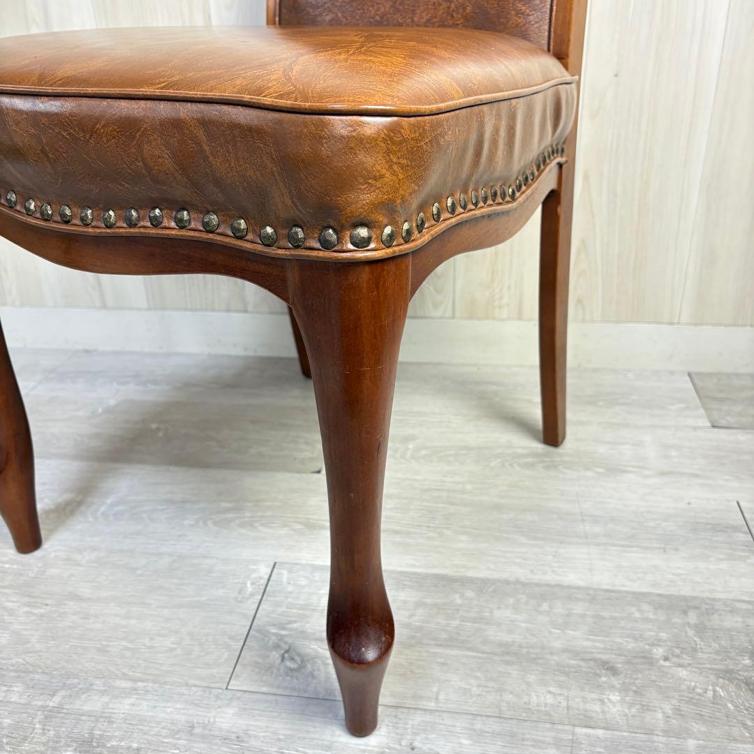 【オールドマルニ】maruni ベルサイユ　猫足　鋲 ハイバック