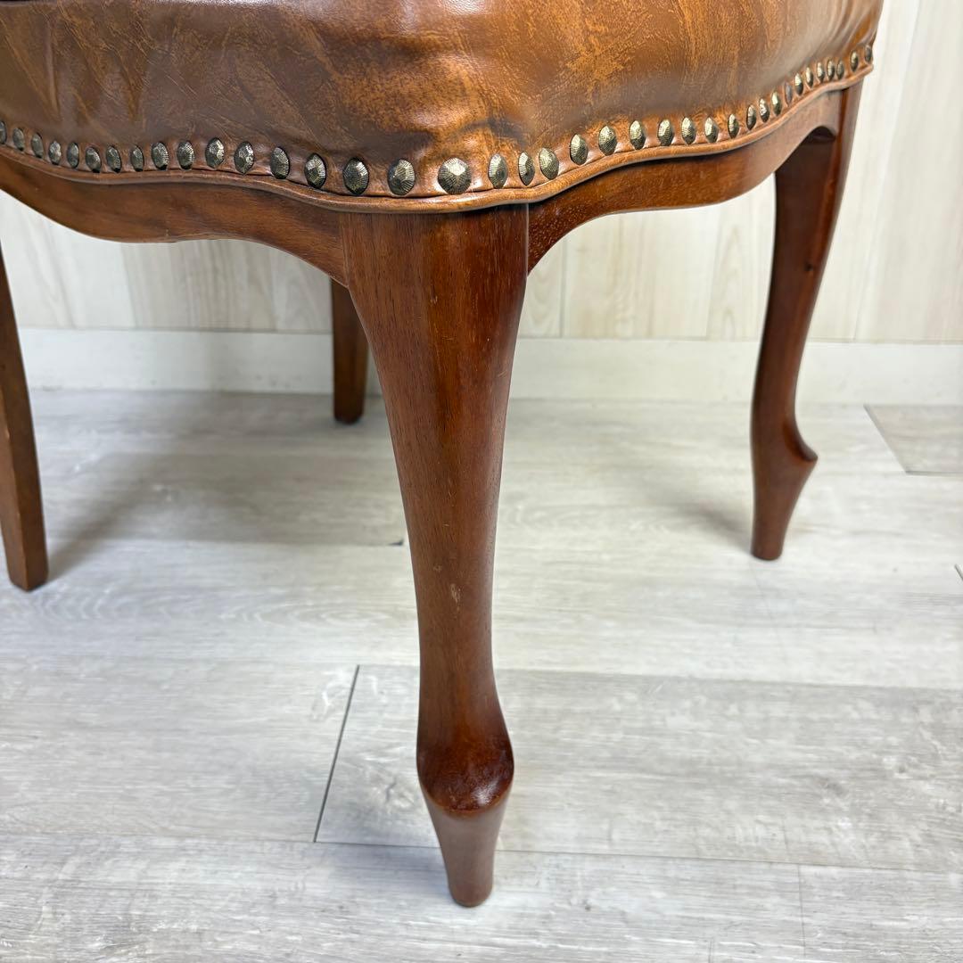 【オールドマルニ】maruni ベルサイユ　猫足　鋲 ハイバック