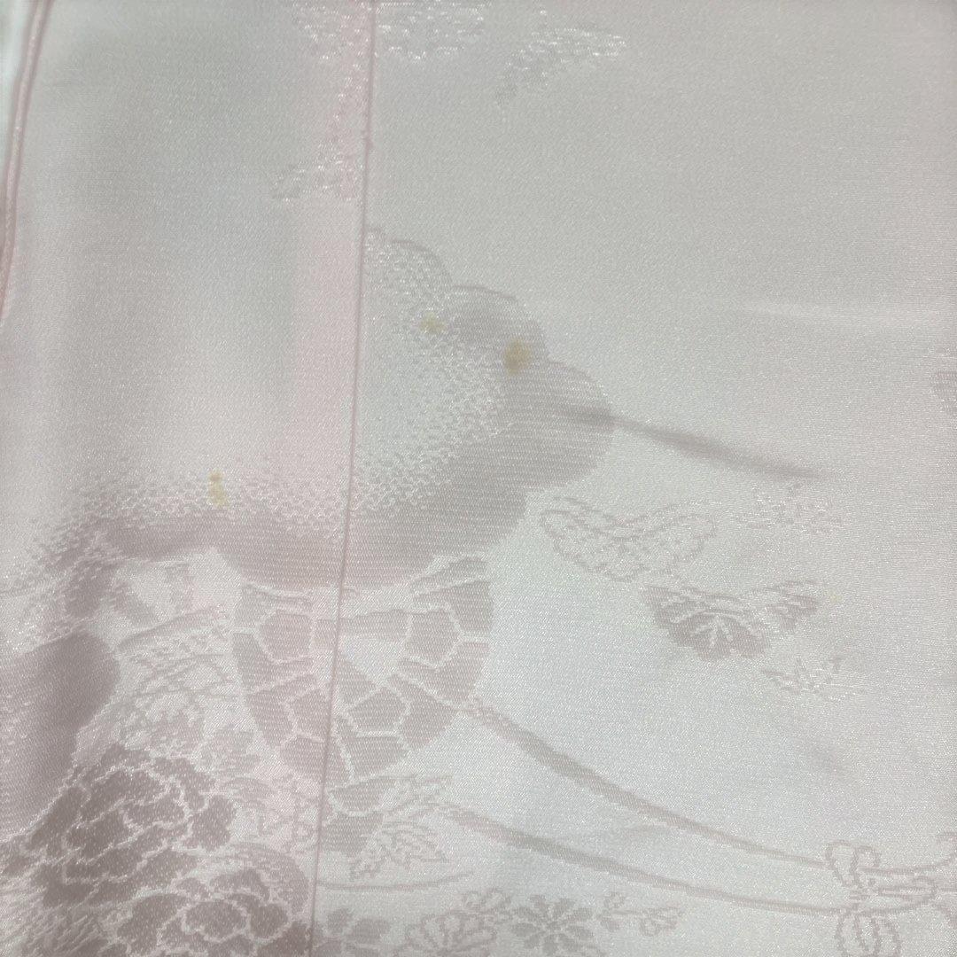 正絹　総絞り　四つ身祝い着