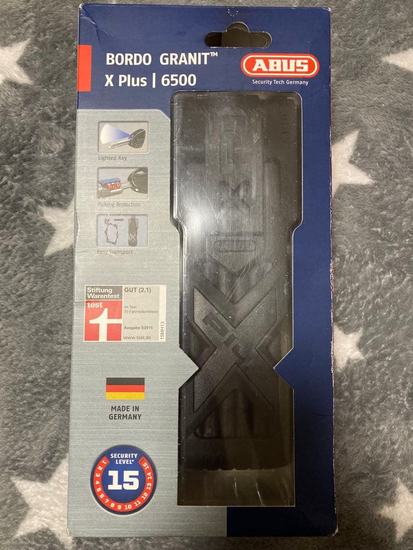 （新品）ABUS BORDO GRANIT X Plus 6500 自転車ロック