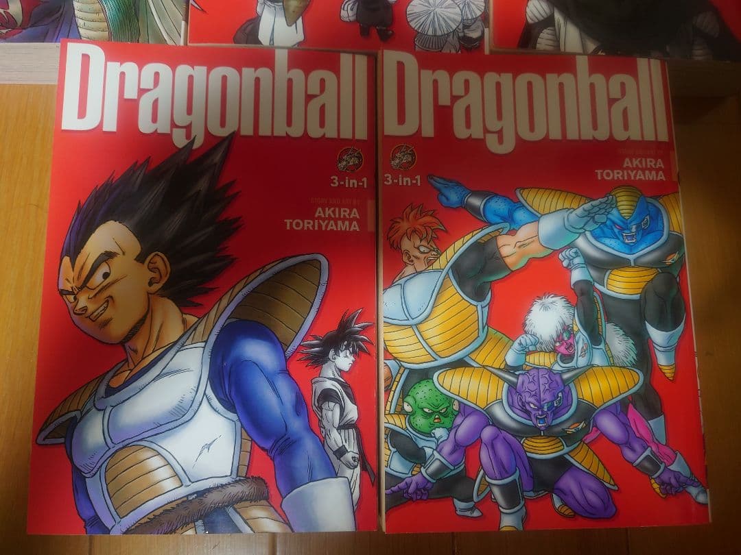 【英語版】ドラゴンボール 3in1 Vol.1〜8（全24巻分）コミック