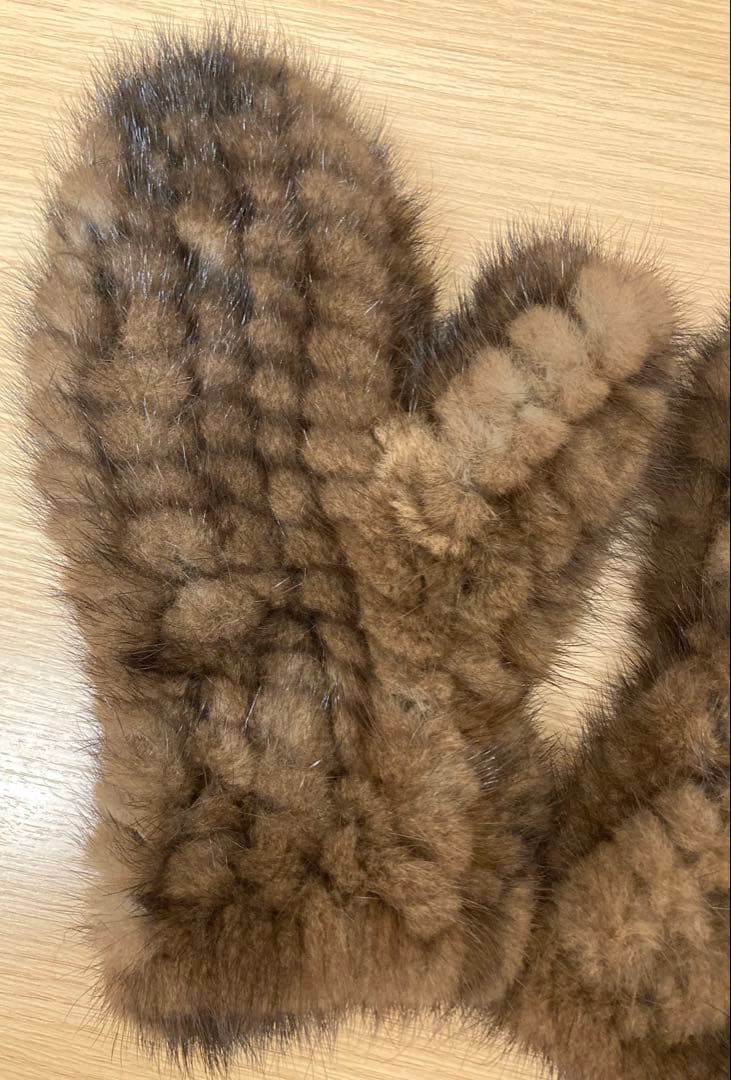 W*♡様 Max Mara ミンクファー 手袋 ミトン