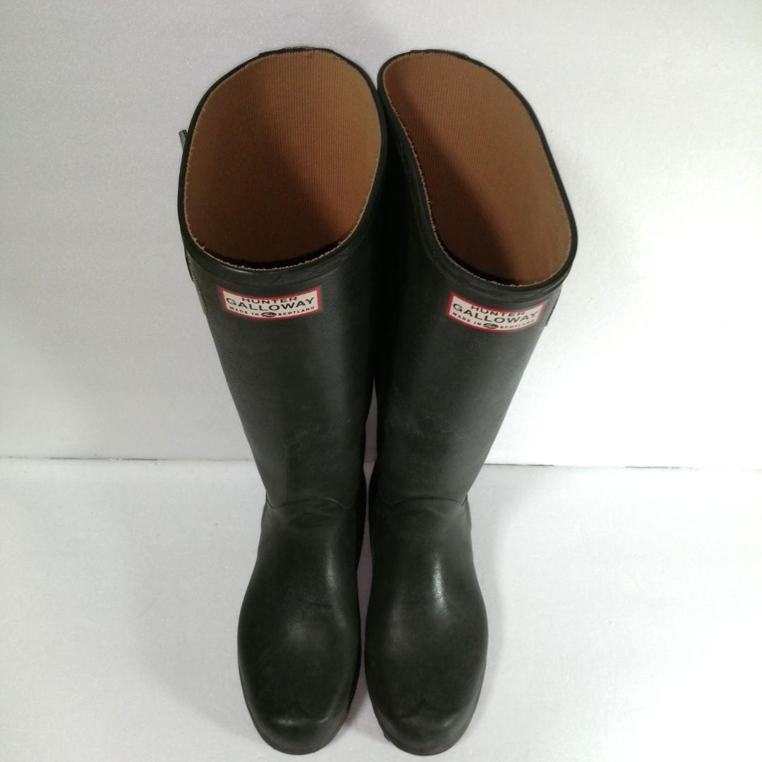 hunter gallowayレインブーツ made in scotland