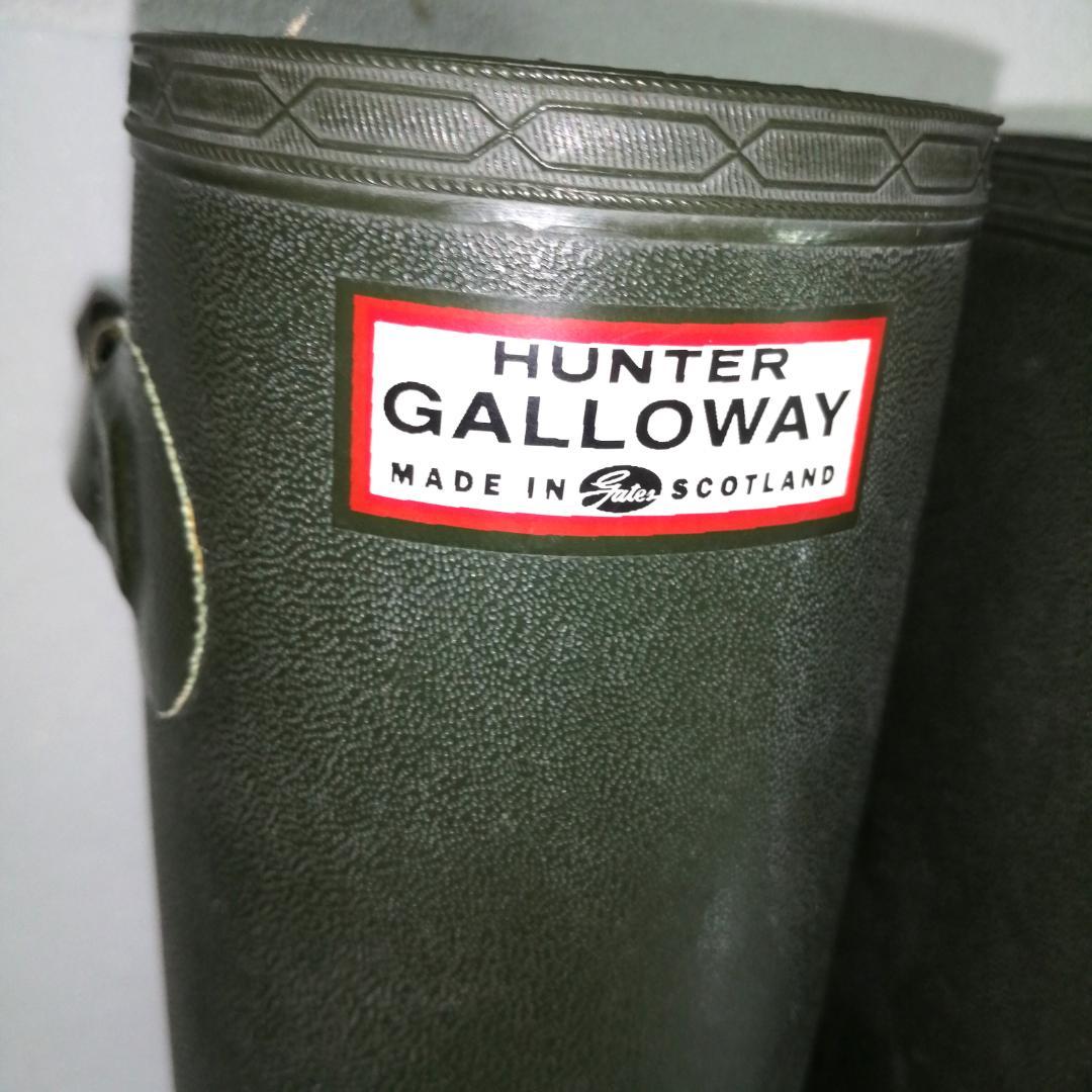 hunter gallowayレインブーツ made in scotland