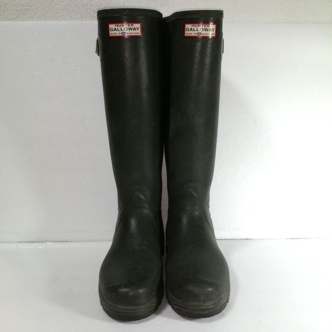 hunter gallowayレインブーツ made in scotland