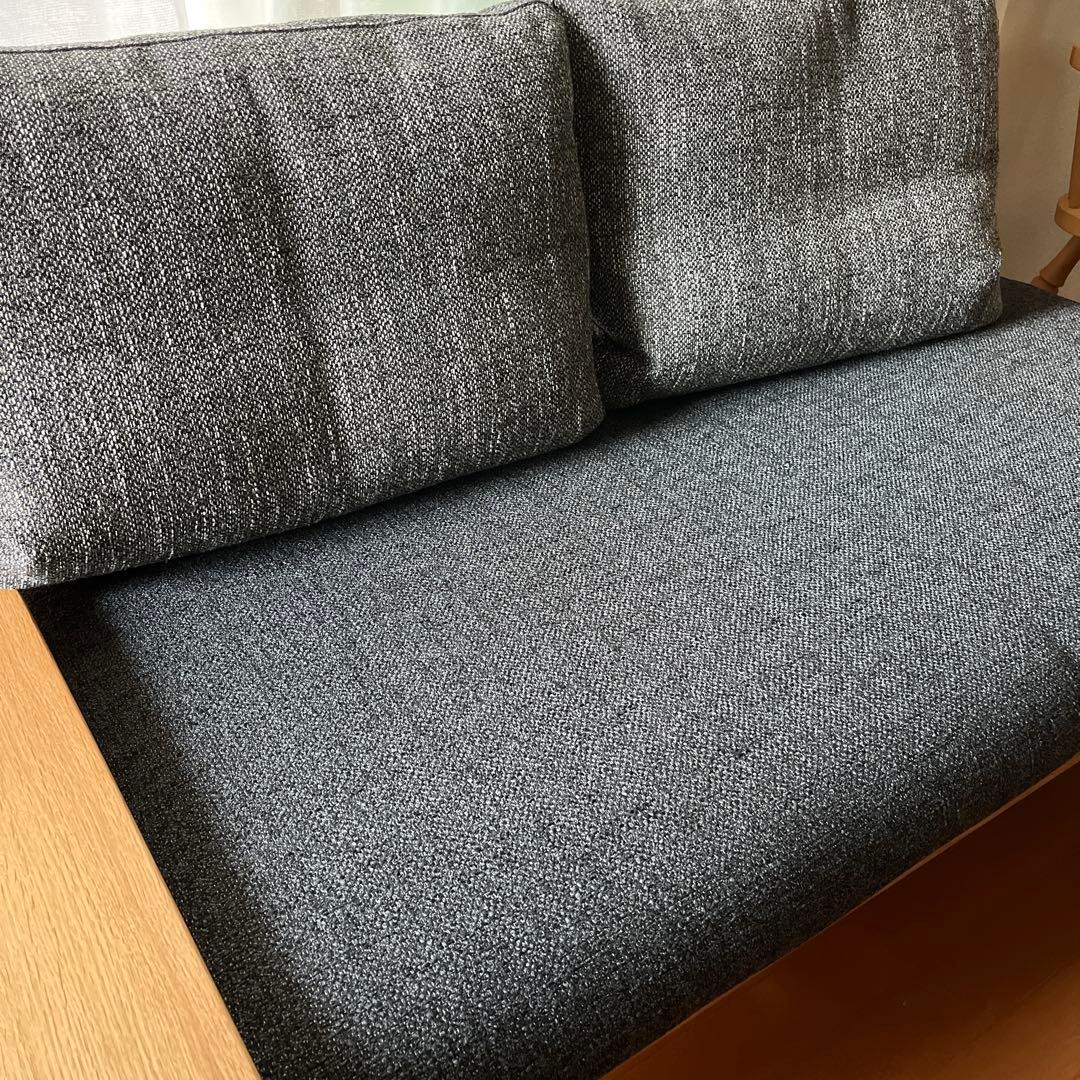 RIKA☆彡出品　HIDA 森のことば　飛騨産業　片肘ソファ