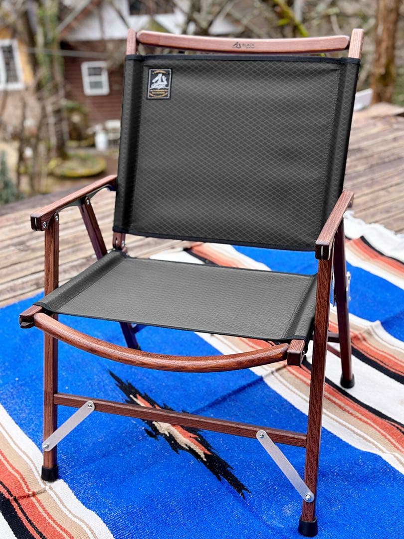 BLACK DESIGN 【限定】黒格子ハイチェア